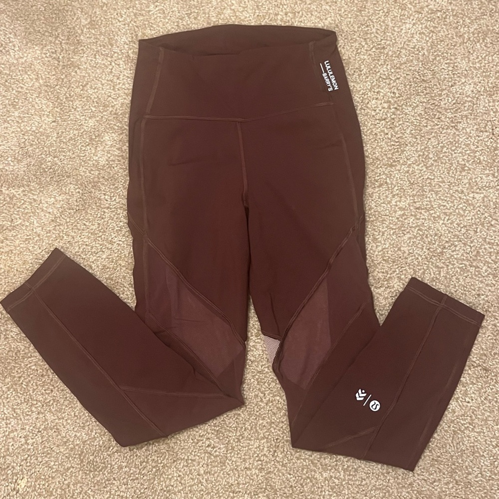 Lululemon X Barry’s Mesh Leggings
